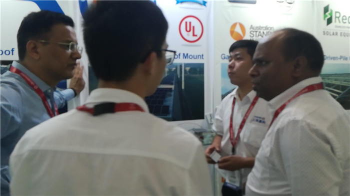 展會(huì)直擊丨晨科太陽(yáng)能2018年印度新德里能源展（REI）現(xiàn)場(chǎng)